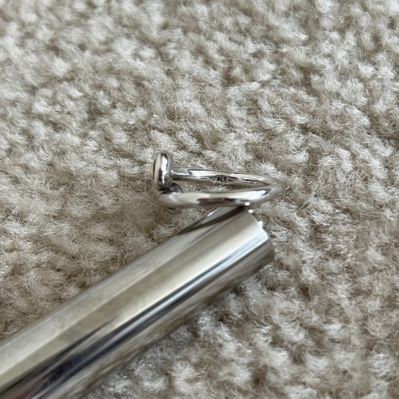 Pandora Retired Double Sweetheart Ring Size 5 - Picture 5 of 5